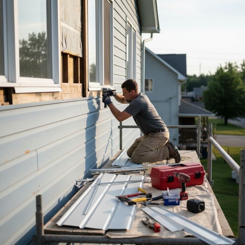 Aluminium Siding Installation in Chattanooga, TN