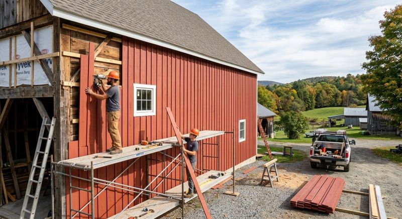Barn Siding Installation in Chattanooga, TN