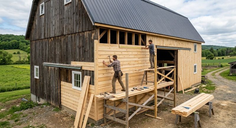 Barn Siding Installation in Whitwell, TN