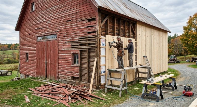 Barn Siding Replacement in Ringgold, GA