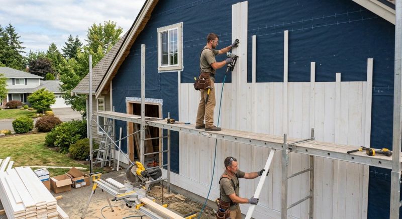 Batten Siding Installation in Chattanooga, TN