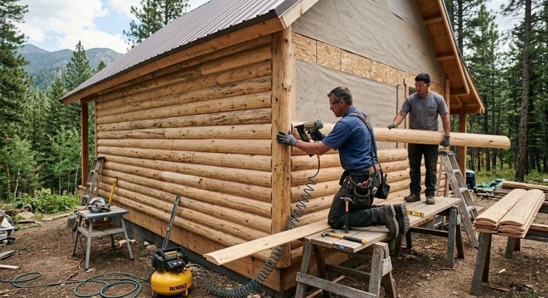 Cabin Siding Installation in Hixson, TN