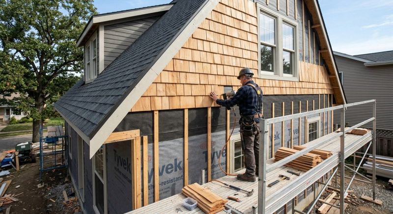 Cedar Siding Installation in Chickamauga, GA