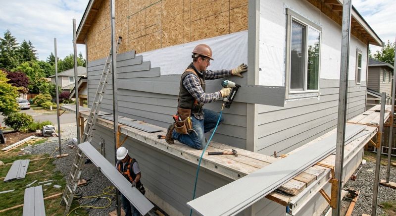 Cement Siding Installation in Chickamauga, GA