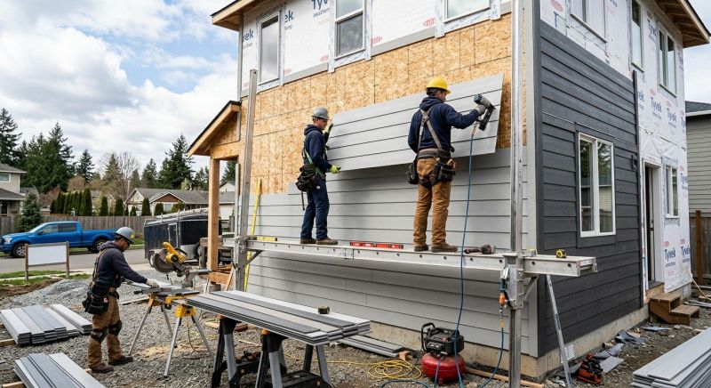 Cement Siding Installation in Harrison, TN