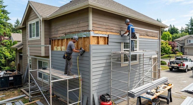 Cement Siding Replacement in Dunlap, TN