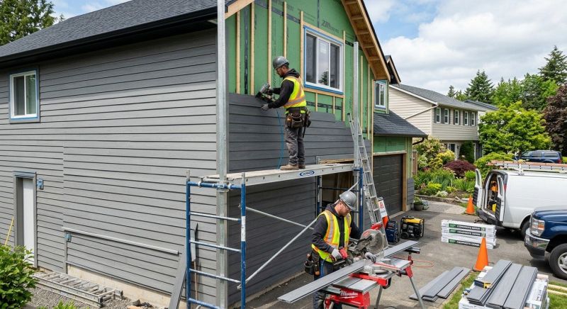 Composite Siding Installation in Chattanooga, TN