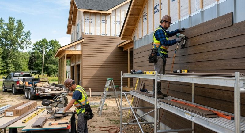 Composite Siding Installation in Dunlap, TN