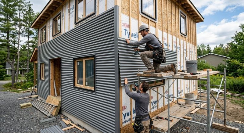 Corrugated Siding Installation in Hixson, TN