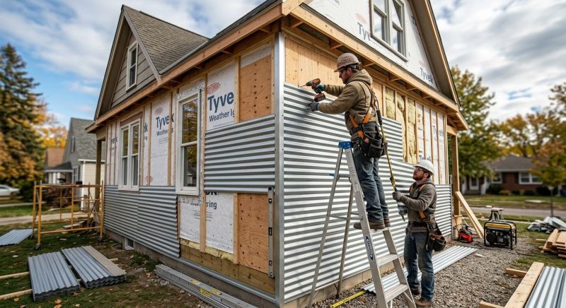 Corrugated Siding Installation in Hixson, TN