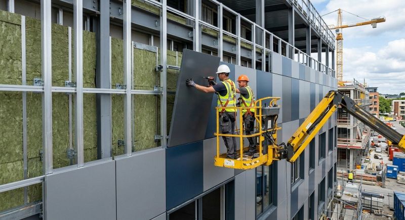Facade Cladding Installation in Hixson, TN