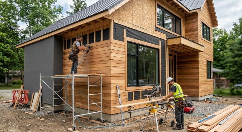 Faux Wood Siding Installation in Cleveland, TN