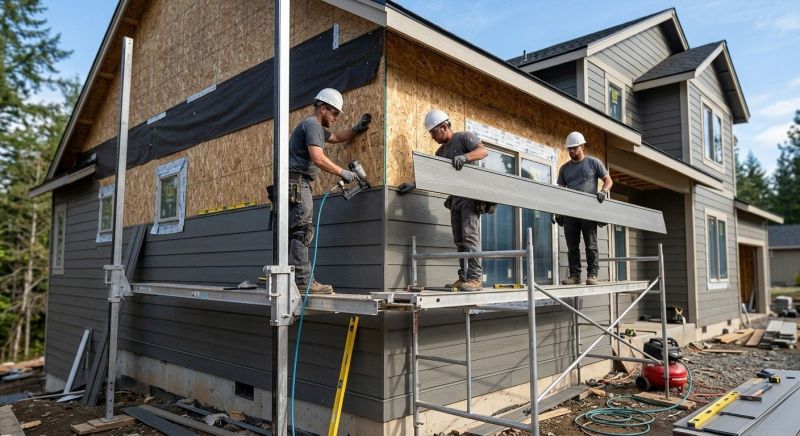 Fiber Siding Installation in Ooltewah, TN