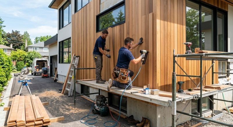 Hardwood Siding Installation in Chattanooga, TN