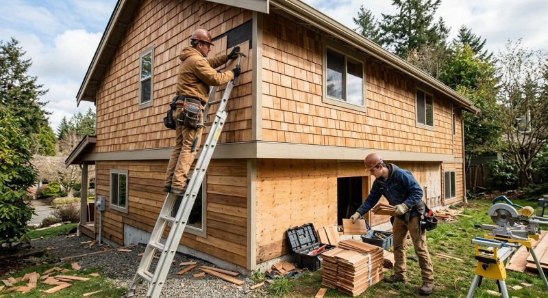 Hardwood Siding Installation in Mc Donald, TN
