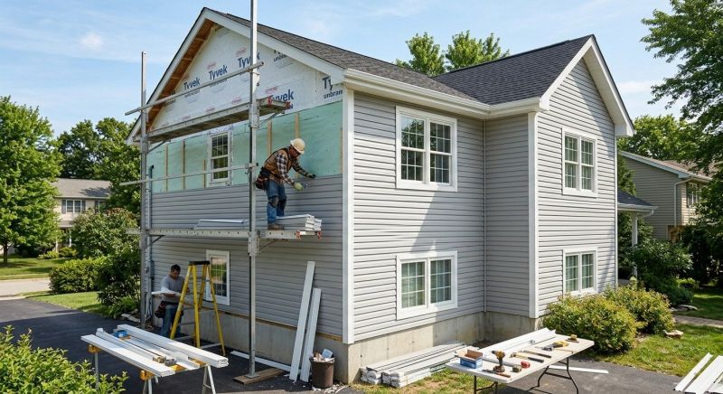 Horizontal Siding Installation in Hixson, TN