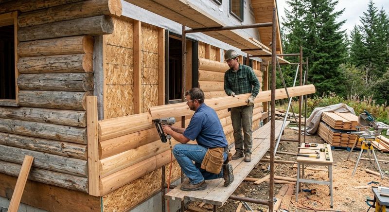 Log Siding Installation in Mc Donald, TN