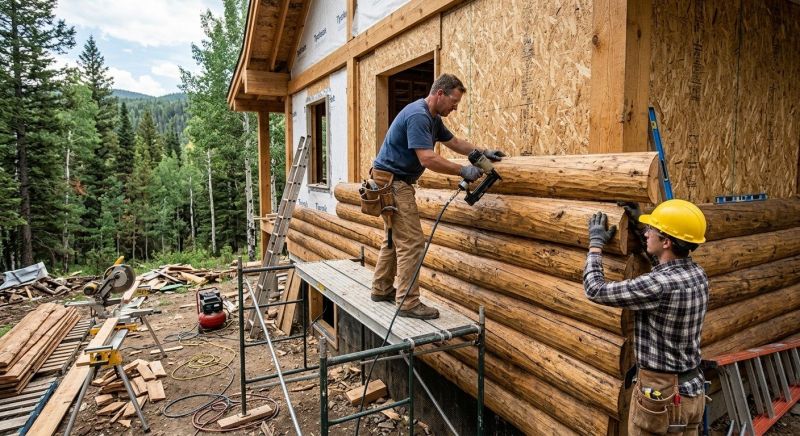 Log Siding Replacement in Hixson, TN