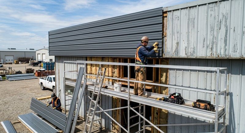 Metal Siding Replacement in Ooltewah, TN