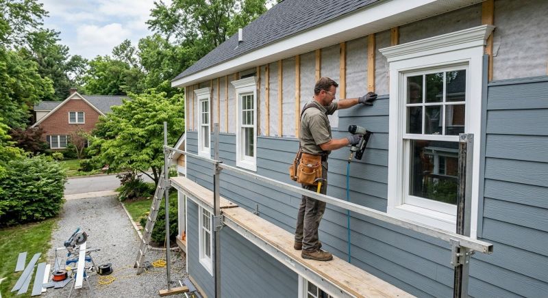 Polymer Siding Installation in Hixson, TN