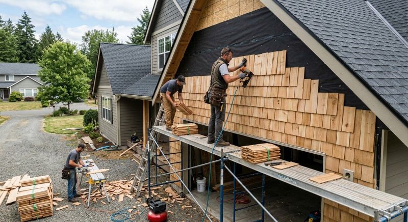 Shake Siding Installation in Jasper, TN