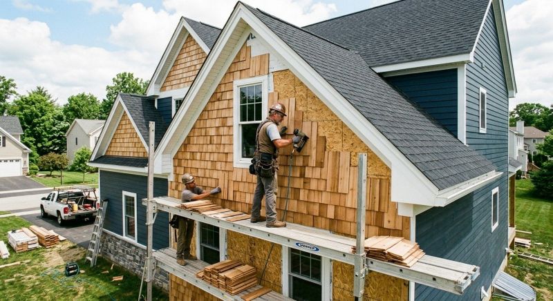 Shake Siding Installation in Rossville, GA