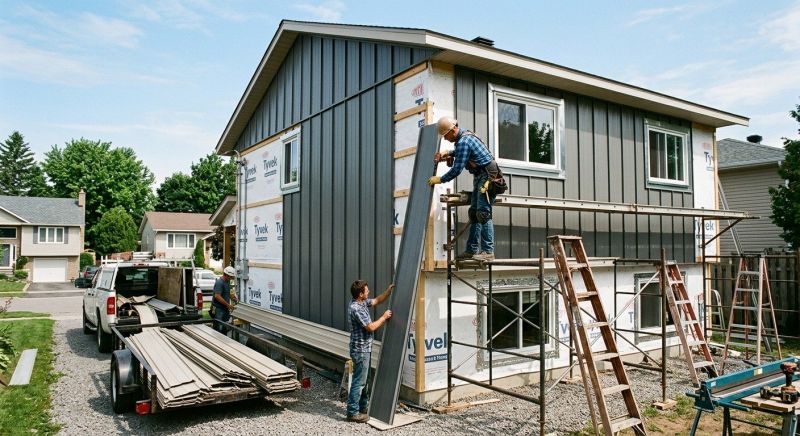 Sheet Metal Siding Replacement in Hixson, TN