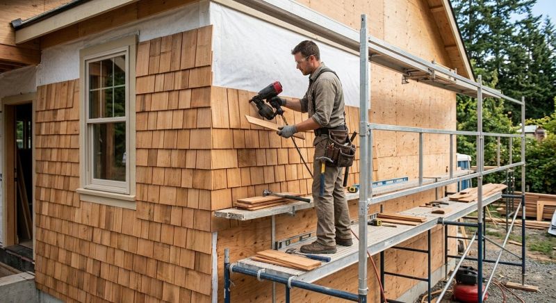 Shingle Siding Installation in Hixson, TN