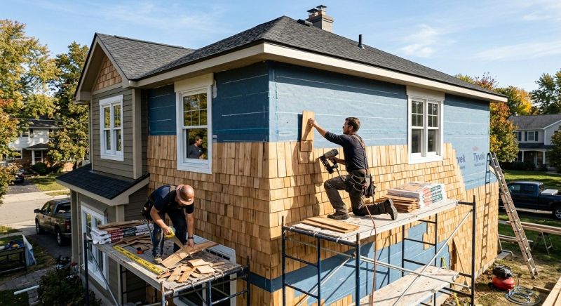Shingle Siding Installation in Hixson, TN