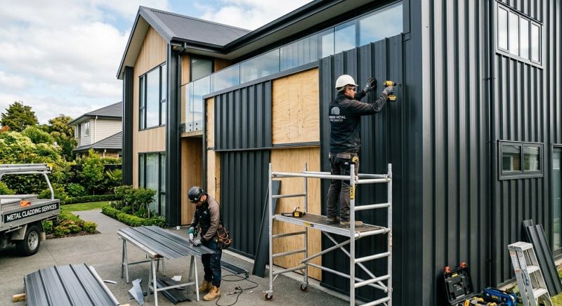 Steel Cladding Installation in Hixson, TN