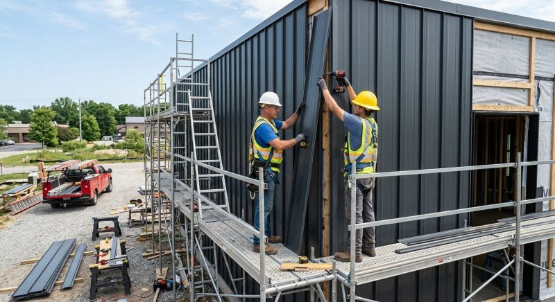 Tin Siding Installation in Hixson, TN