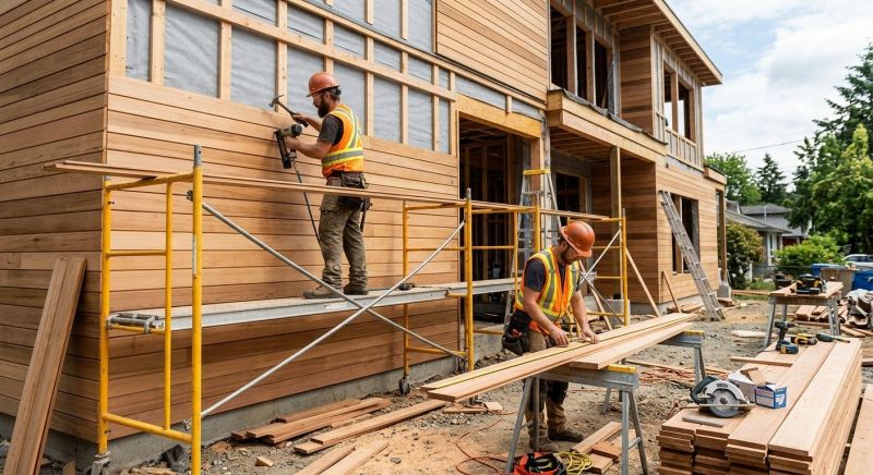 Wood Cladding Installation in Ringgold, GA