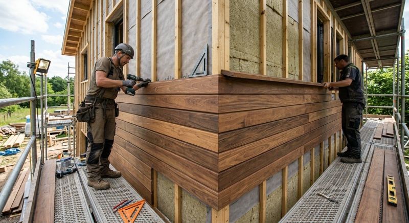 Wood Cladding Installation in Sequatchie County, TN