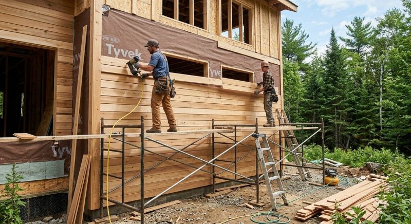 Wood Siding Installation in Dunlap, TN