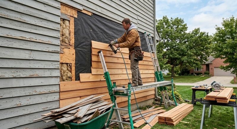 Wood Siding Installation in Jasper, TN