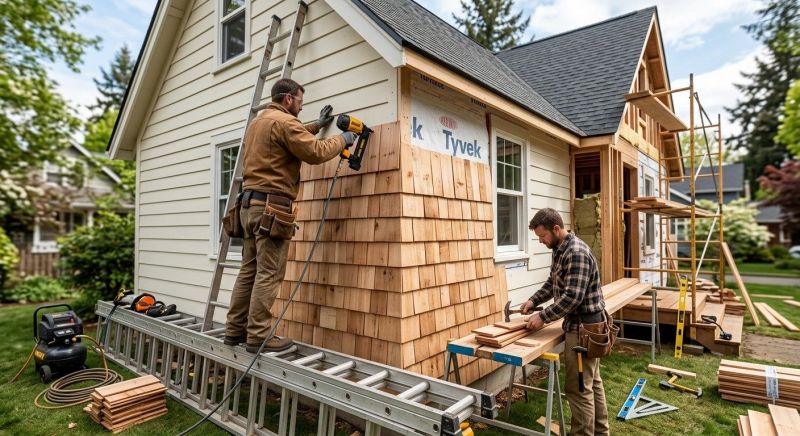 Wood Siding Service in Rossville, GA